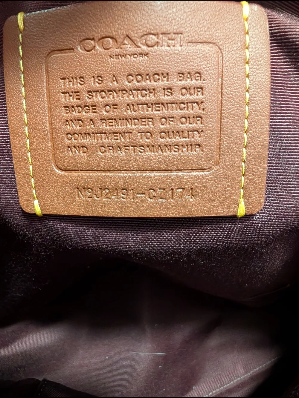 Coach Gallery Tote in Signature Canvas with Bow Print (NWT)